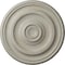 Ekena Millwork Kepler Traditional Medallion (For Canopies up to 2 5/8"), 11 7/8"OD x 1 1/4"P, Pot of Cream Crackle CM12KPPCC - alternate 1